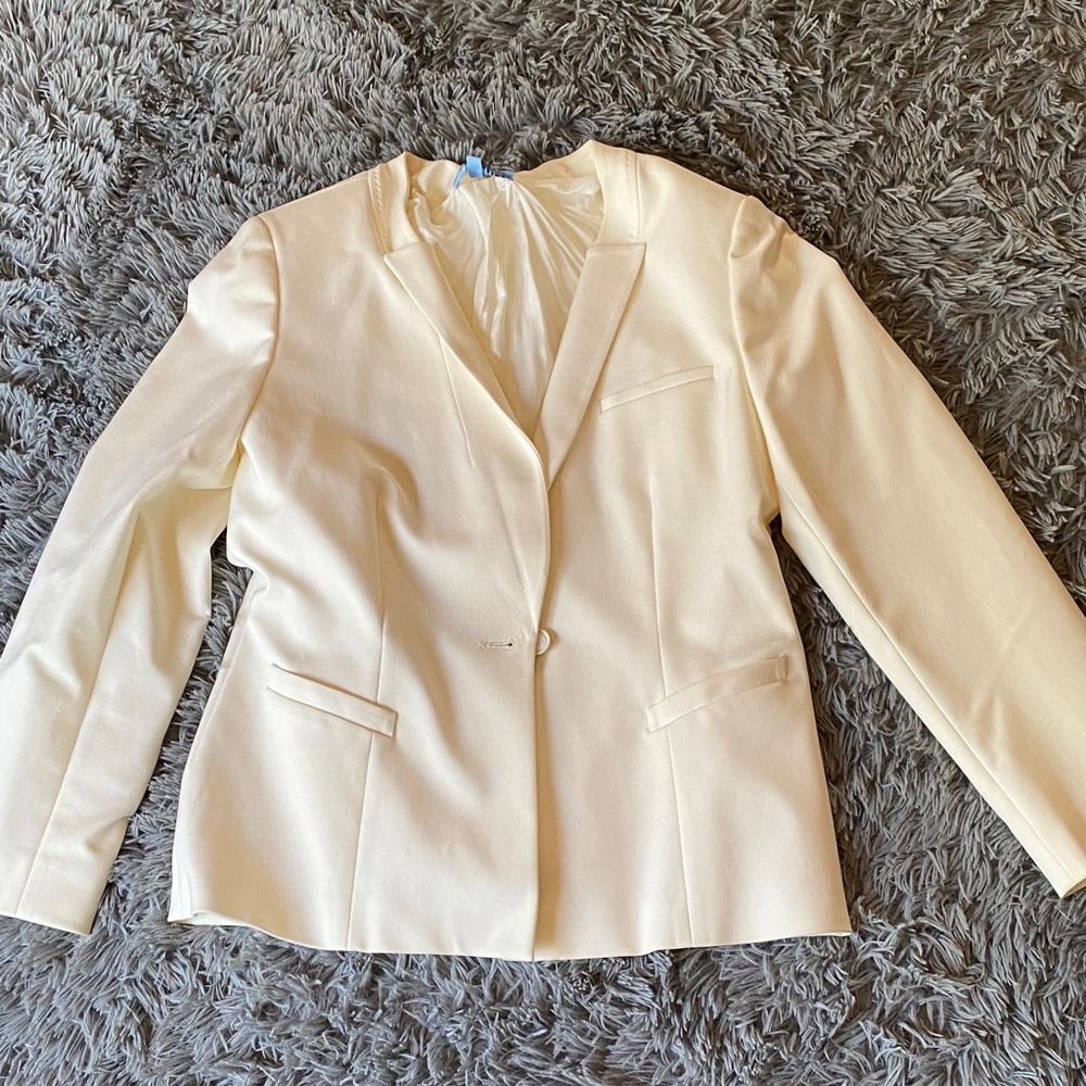 ANTONIO MELANI Cream Women's Blazer